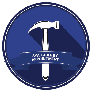 available by appointment